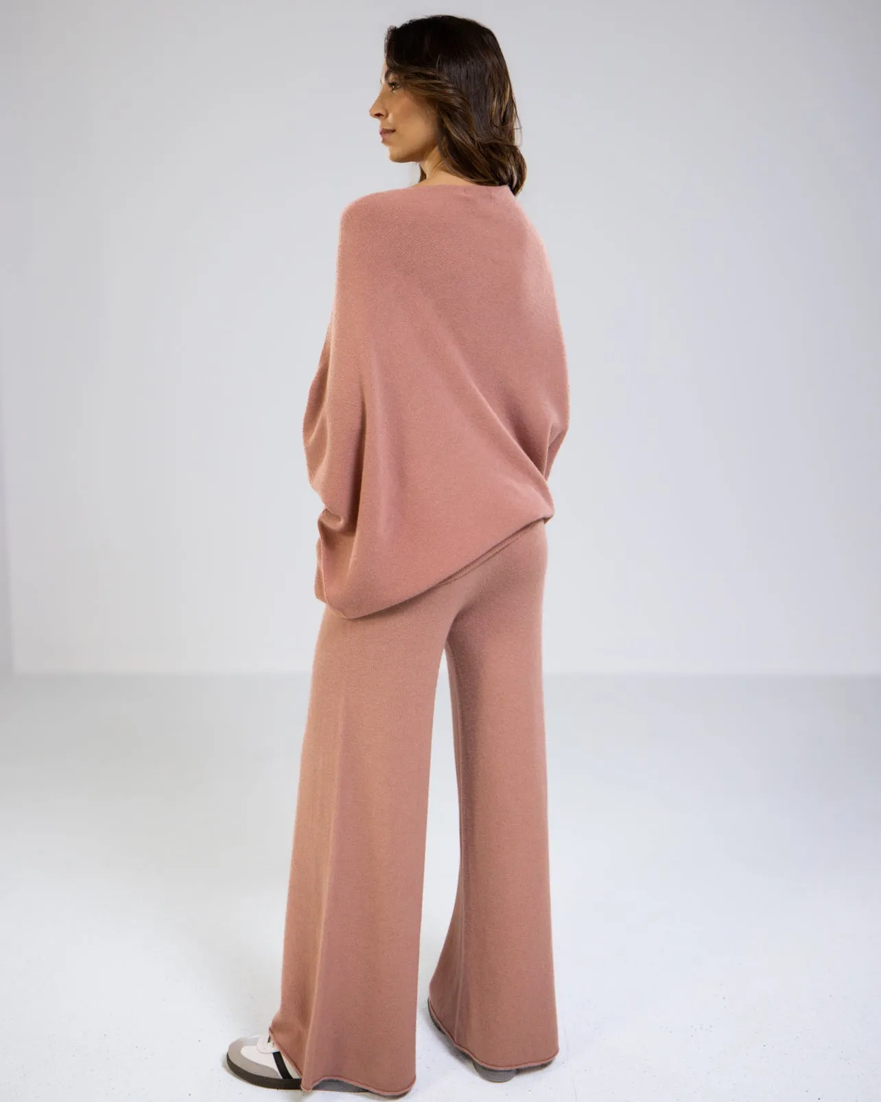 Asymmetric Draped | Vintage Rose