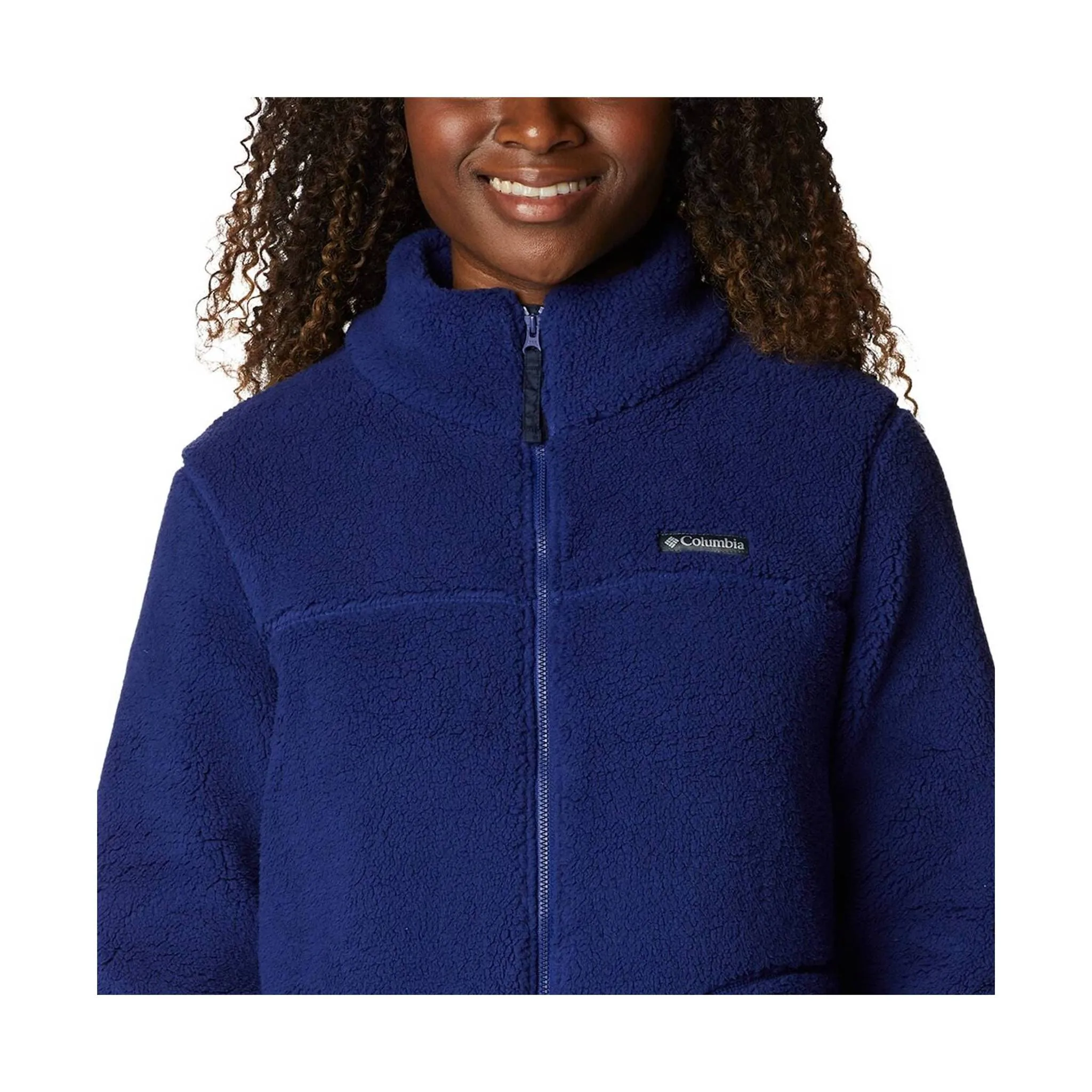 Columbia Women's West Bend Full Zip - Dark Sapphire - ONLINE STORE CREDIT/EXCHANGE ONLY