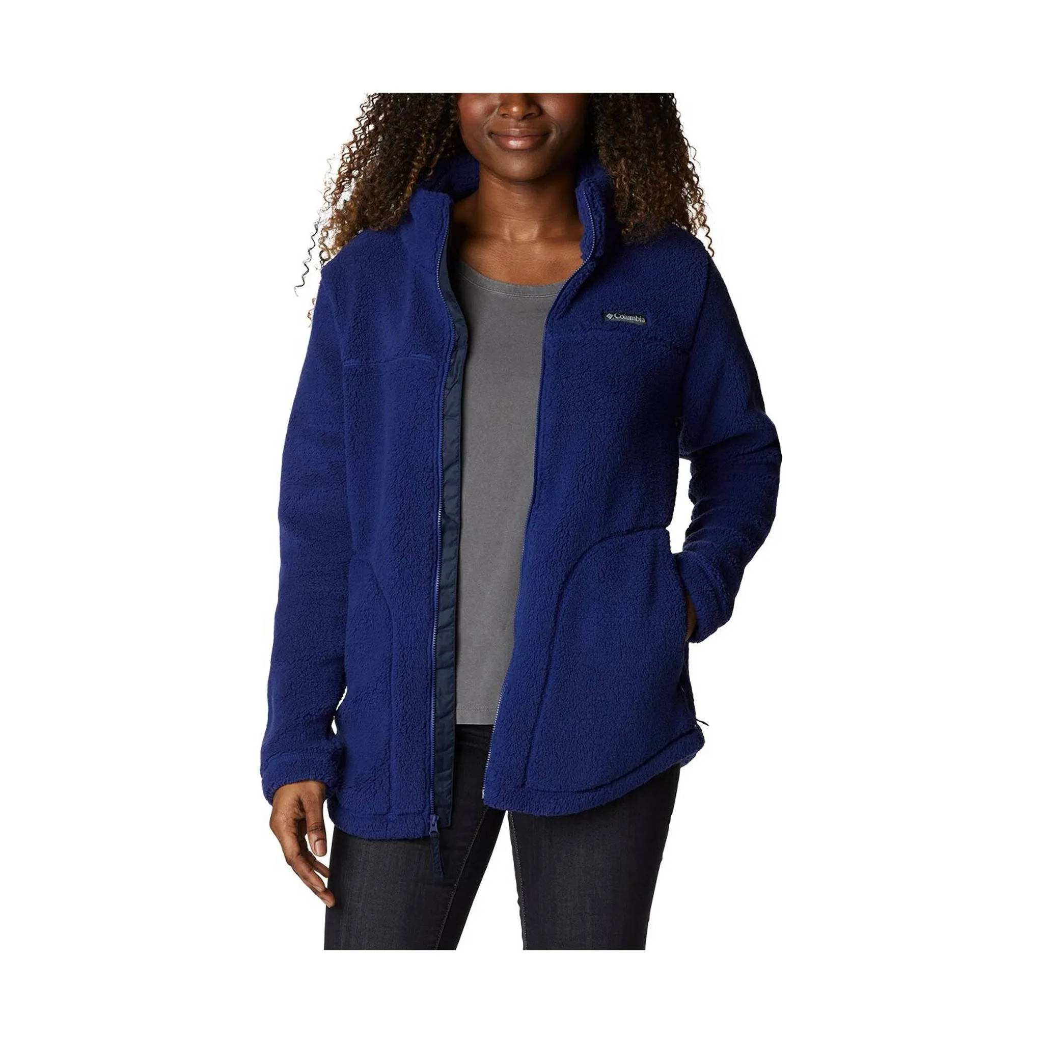 Columbia Women's West Bend Full Zip - Dark Sapphire - ONLINE STORE CREDIT/EXCHANGE ONLY