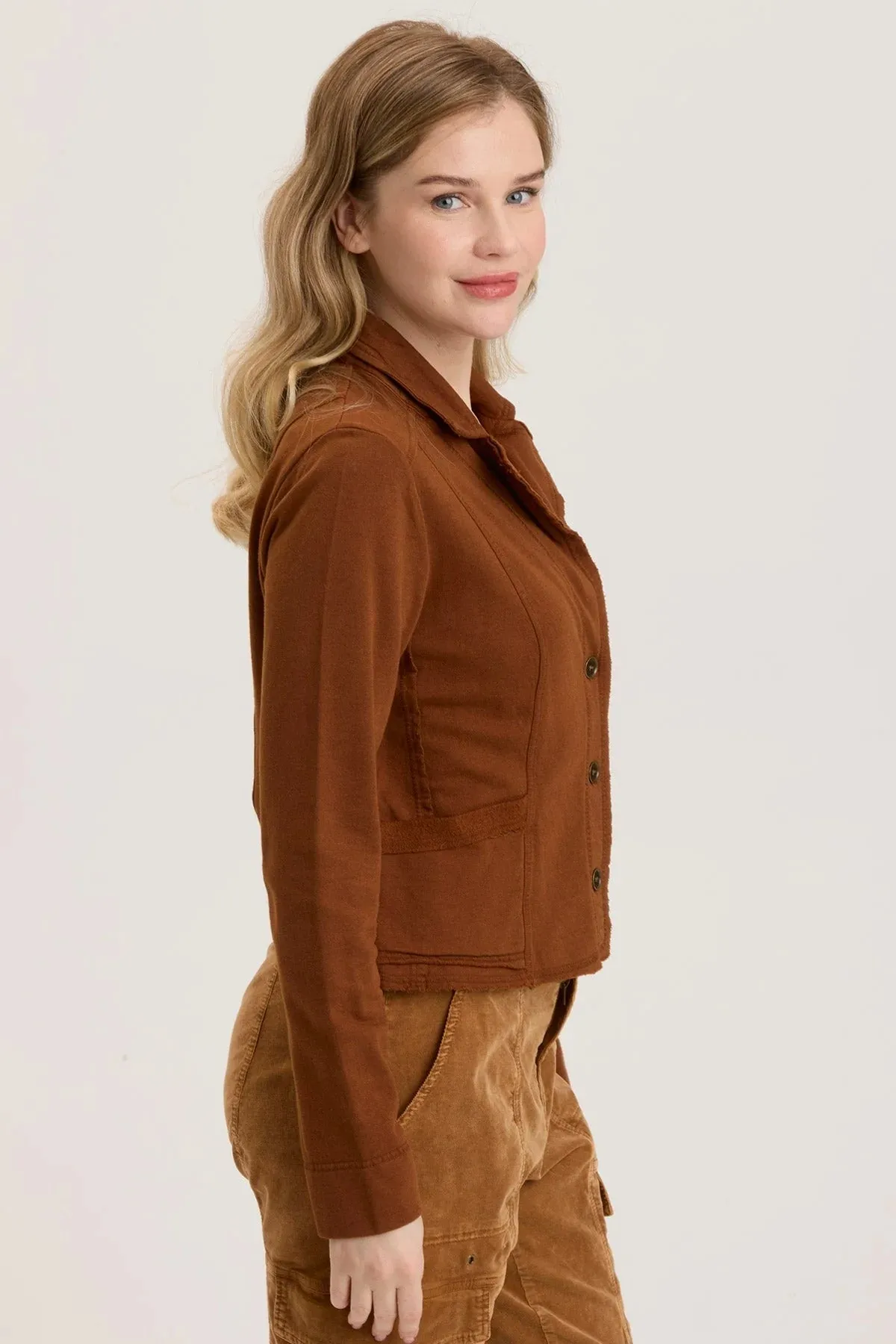 Damia Blazer - Russet Pigment