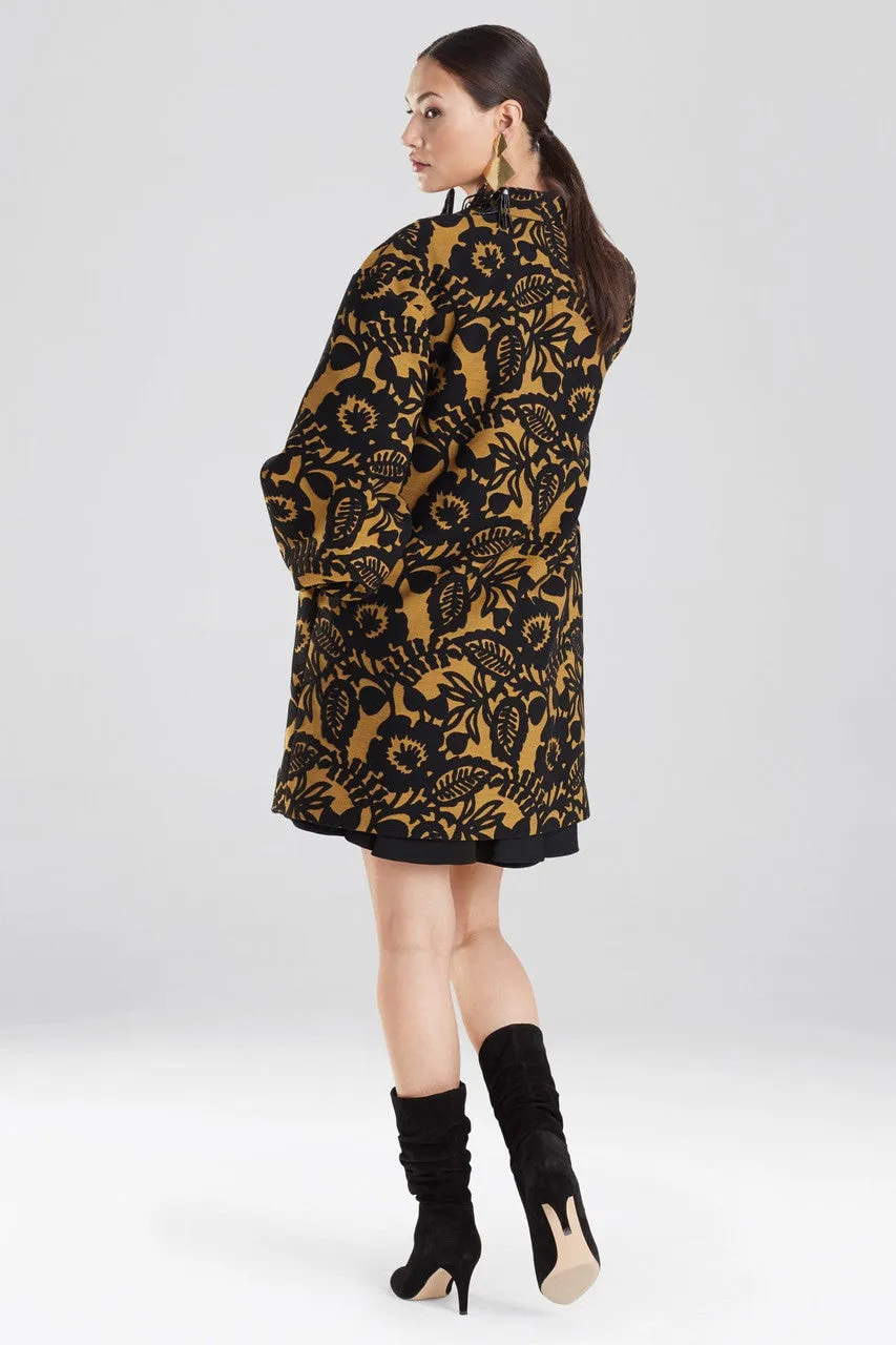 Floral Jacquard Jacket