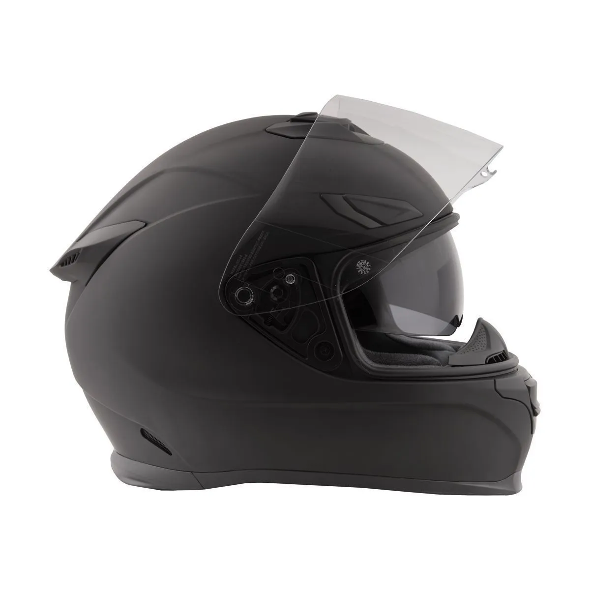 Fly Racing Sentinel Matte Black Full Face Helmet