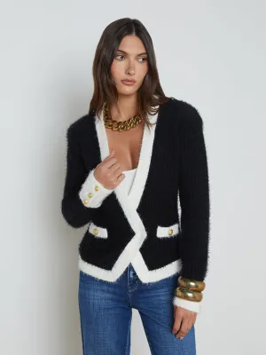 Georgia Contrast Cardigan Blazer