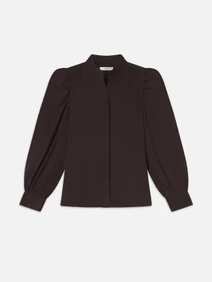 Gillian Long Sleeve Top -- Espresso