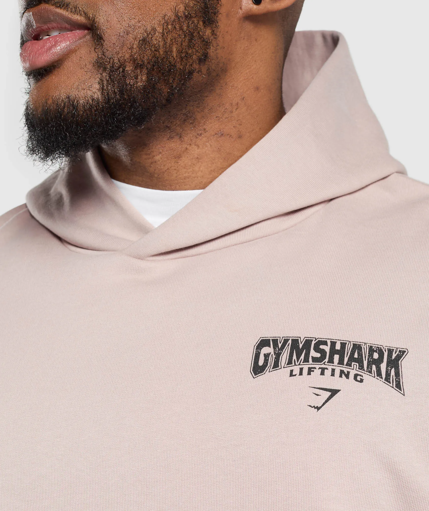 Gymshark Committed to the Craft Hoodie - Muted Pink