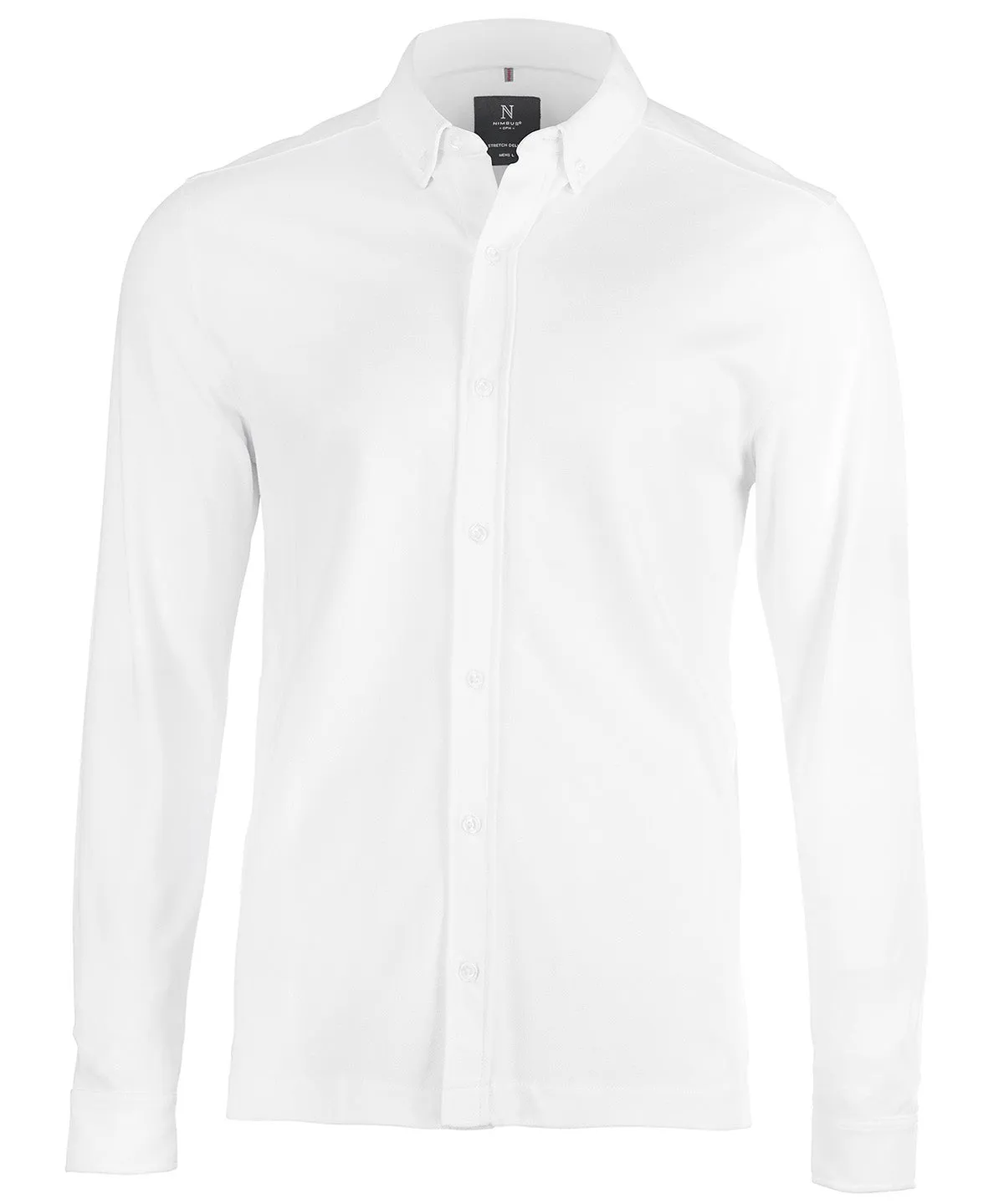 Kingston  stretch deluxe piqu shirt | White