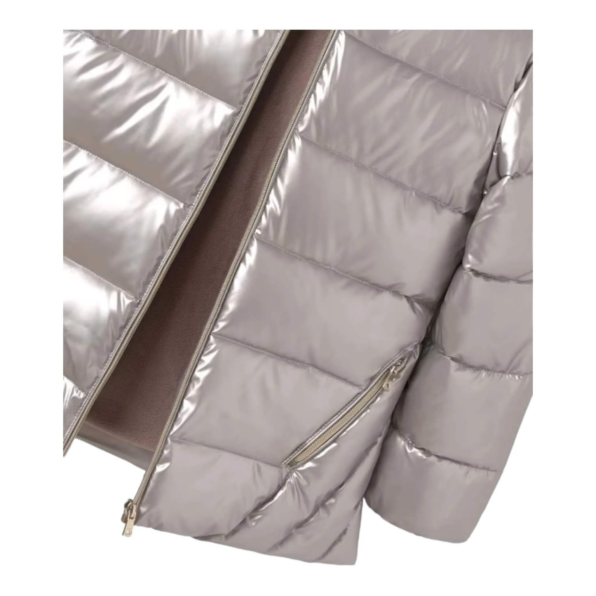 Mayoral - Puffa jacket, white gold