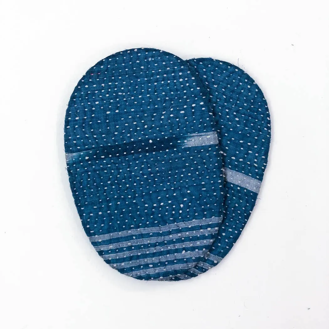 Otto Finn Iron-On Kantha Elbow Patches