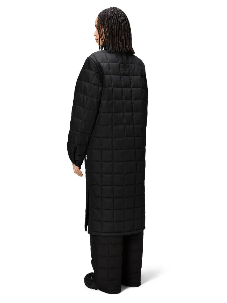 Rains Liner Coat in Black