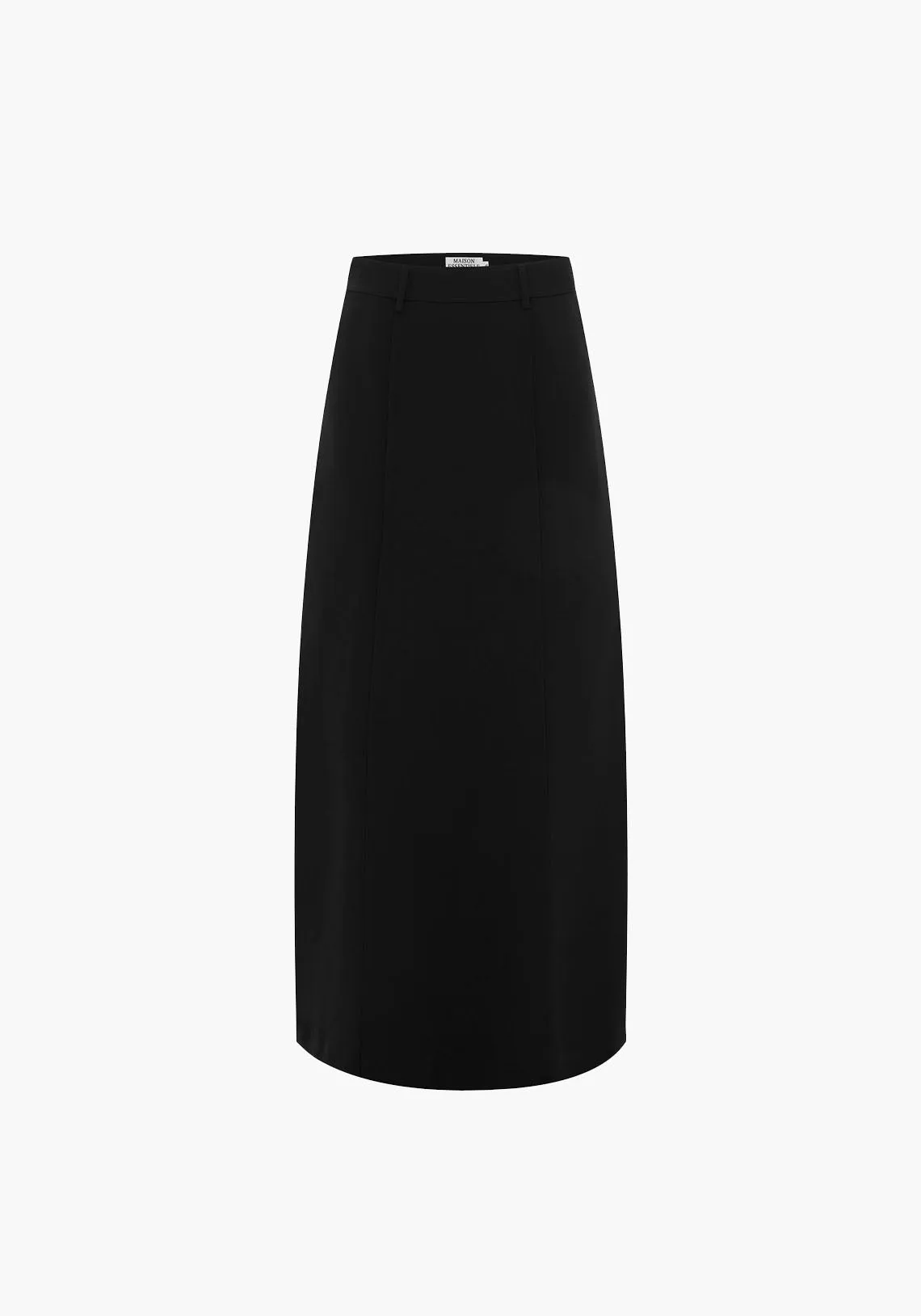 SILK SKIRT BLACK