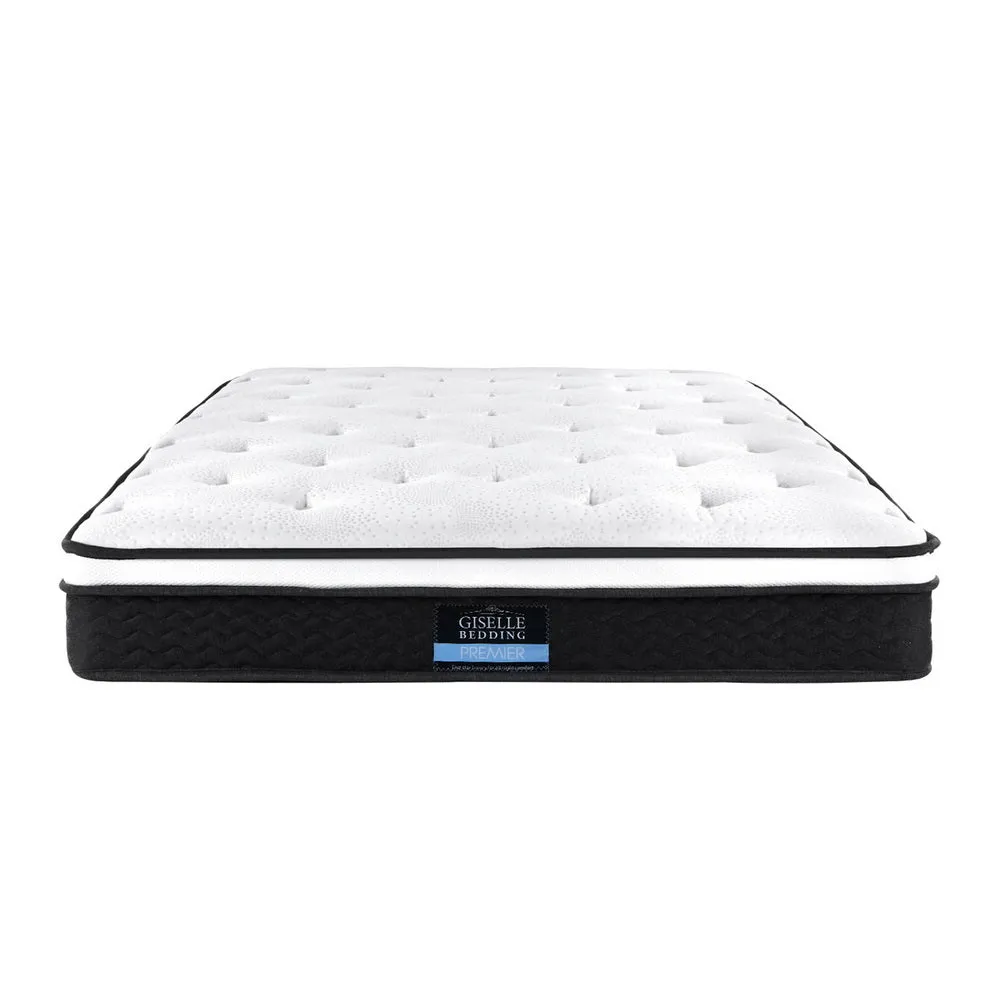 Single - Euro Top - Bonnell Spring Mattress - 21cm Thick