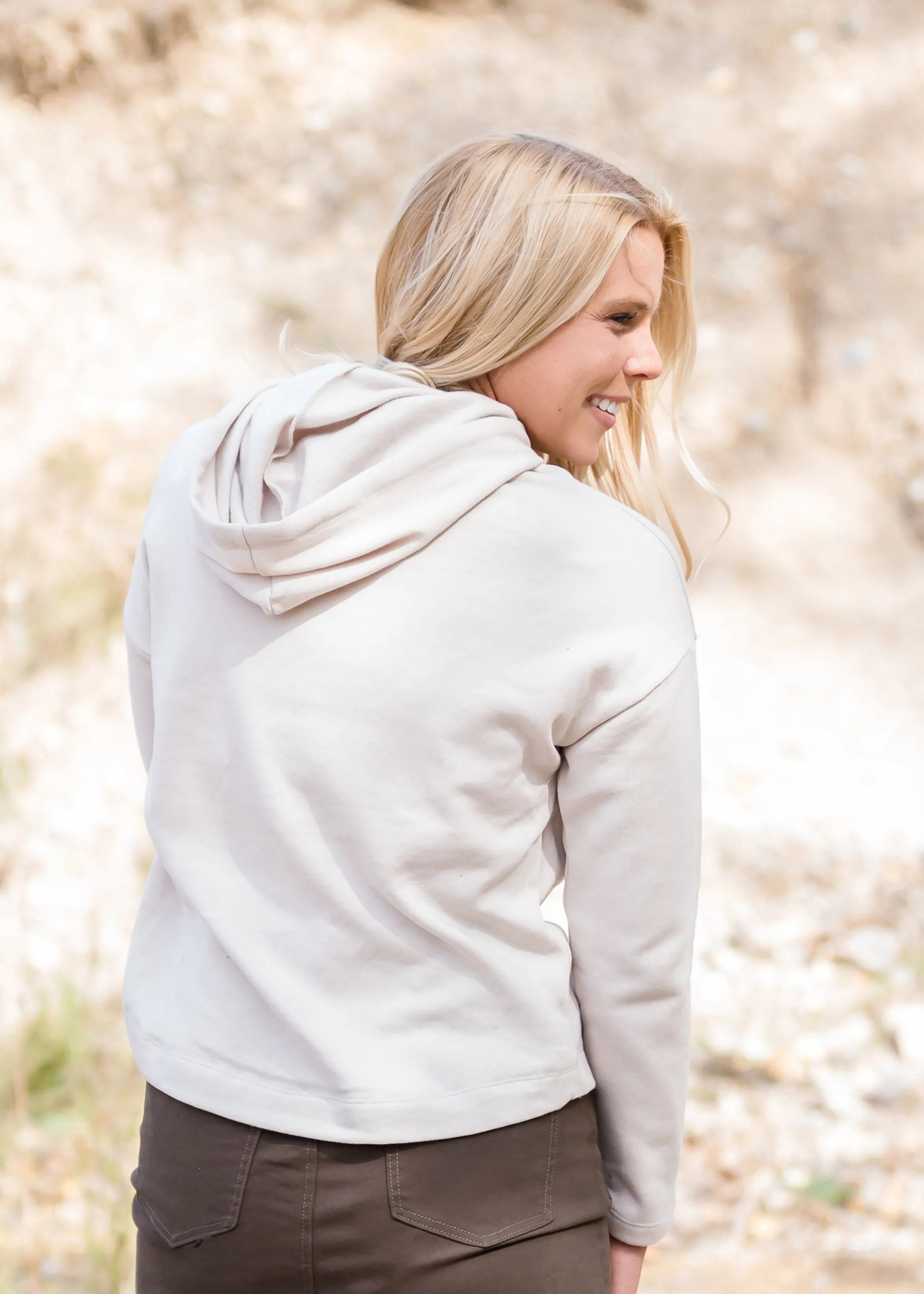 Soft Stone Hooded Sweatshirt - FINAL SALE