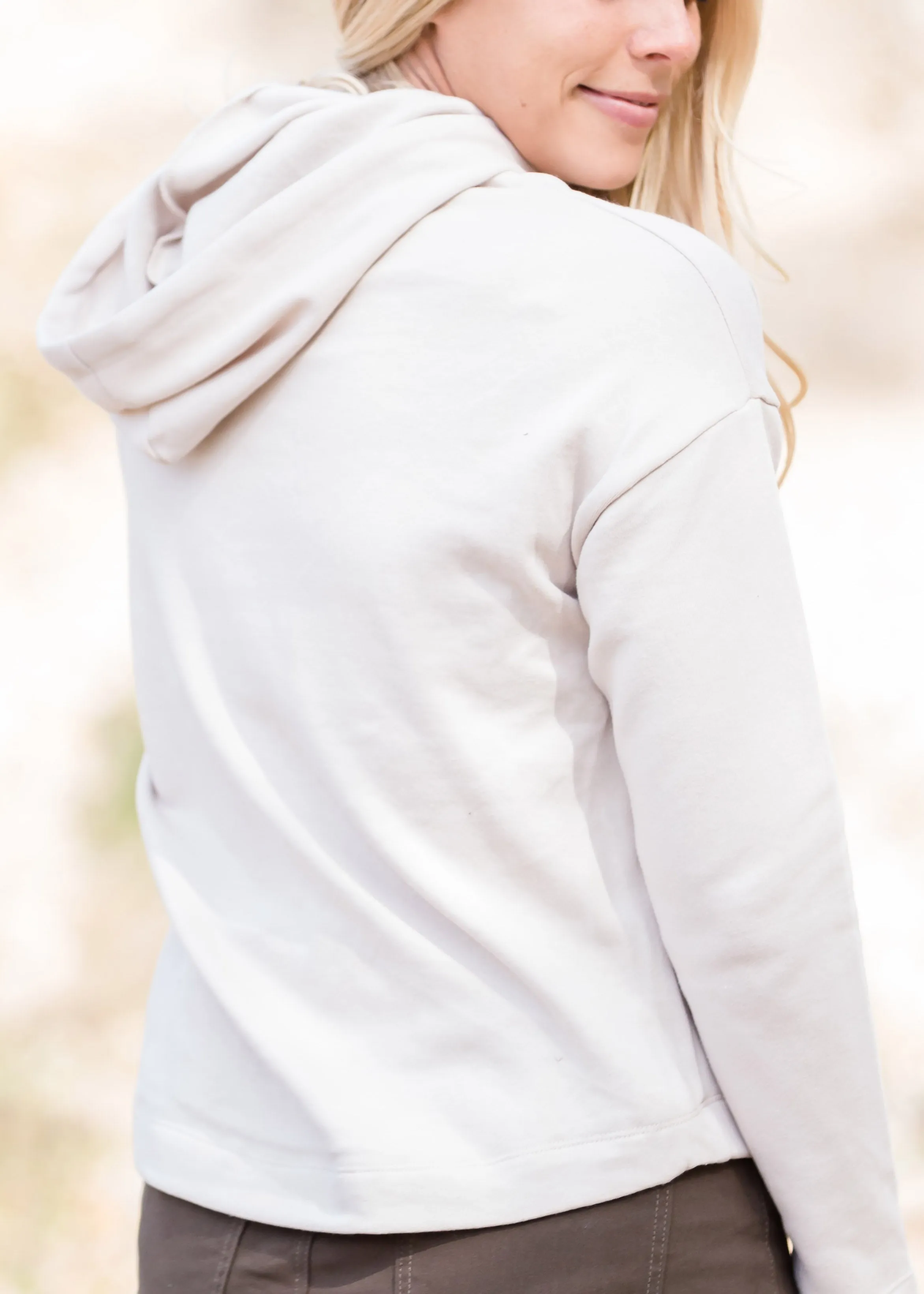 Soft Stone Hooded Sweatshirt - FINAL SALE