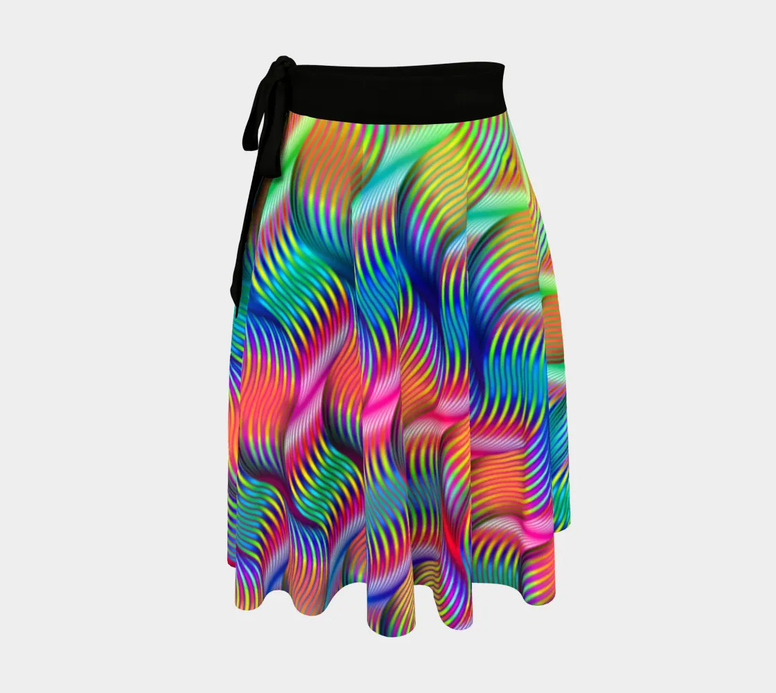 Twisted I Wrap Skirt