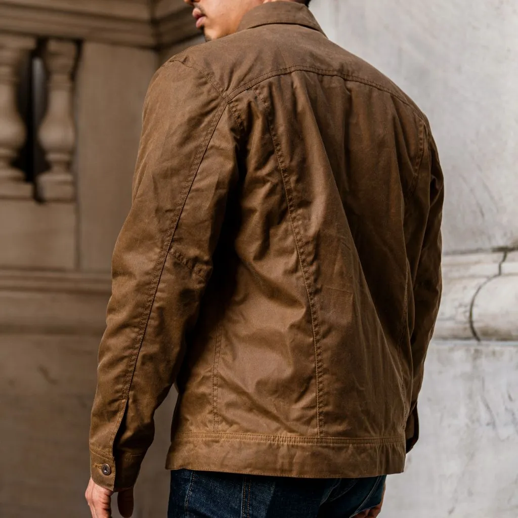 Waxed Canvas Field Jacket | Coyote