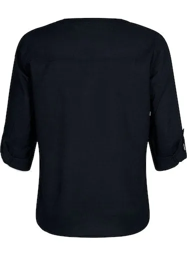 Zizzi Anna Blouse in Black