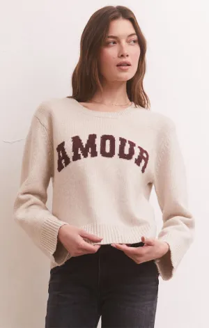 ZSU Serene Amour Sweater in Oatmeal